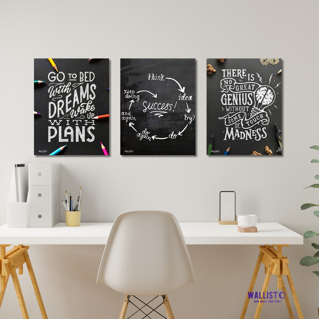 Dream and Plan (Pack of 3)