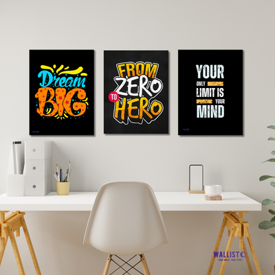 Dream Big (Pack of 3)