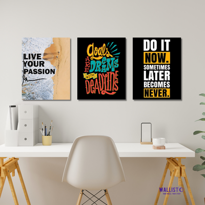 Live Your Passion (Pack of 3)