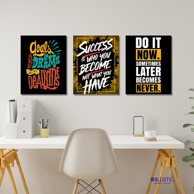 Goals with Deadlines (Pack of 3)