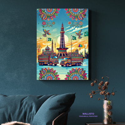 Colorful Minar-e-Pakistan