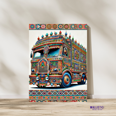 Decorated Truck Art