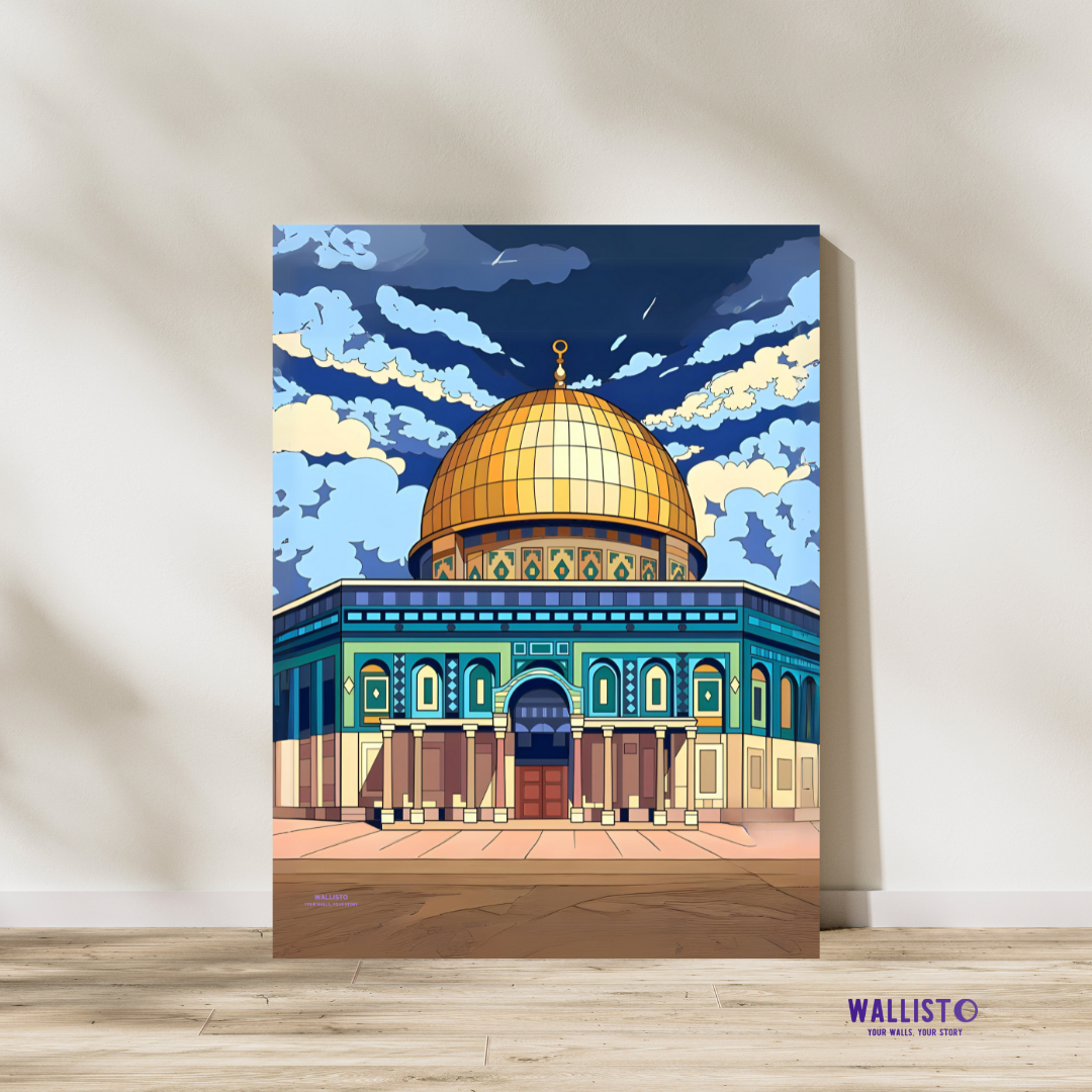 Al-Aqsa in Cartoon