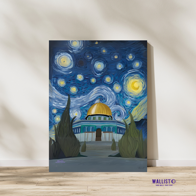 Starry Night Over Al-Quds